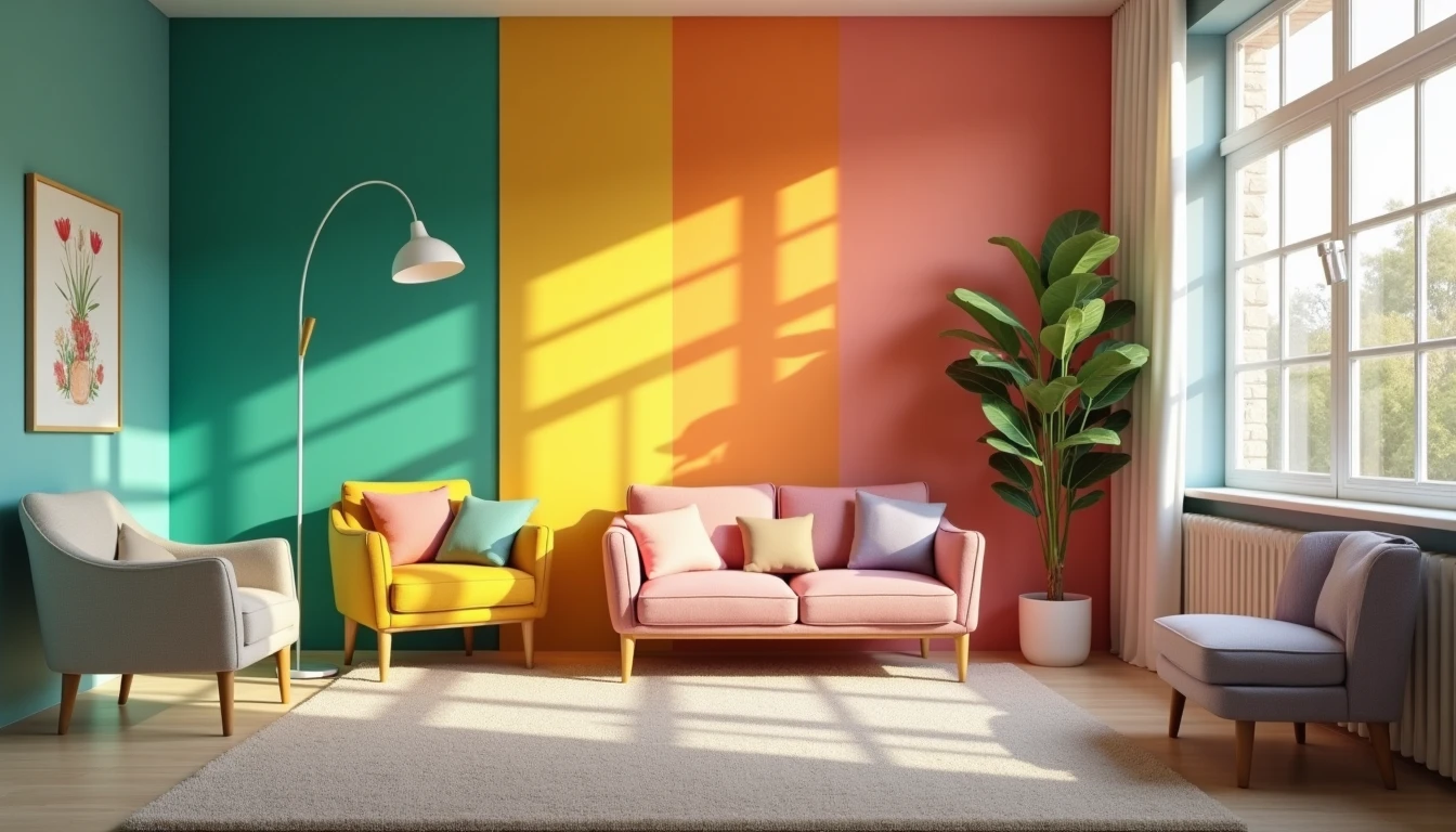 Peinture tendance 2023 : 5 couleurs qui boosteront votre intérieur
